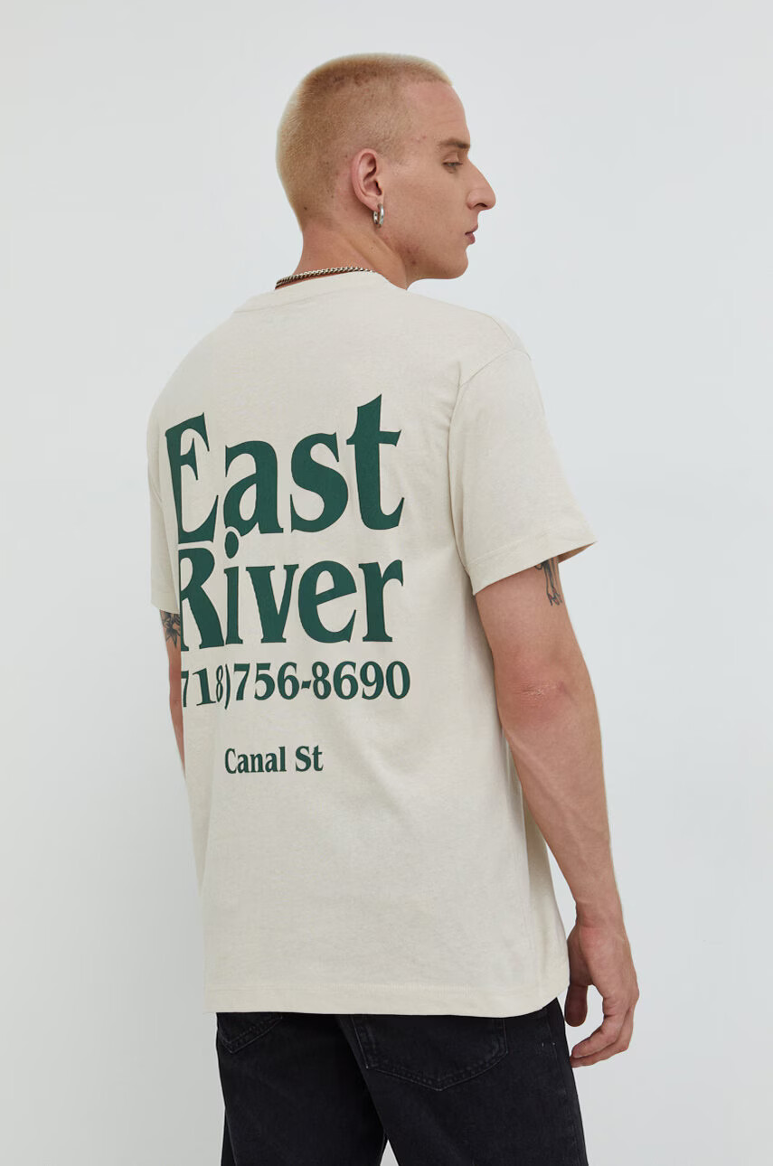 Jack & Jones Памучна тениска Jorriverside - Pepit.bg