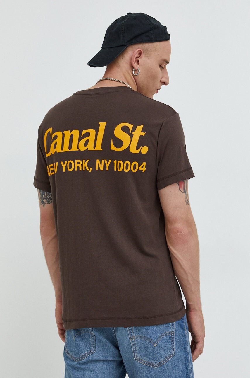 Jack & Jones Памучна тениска Jorriverside - Pepit.bg