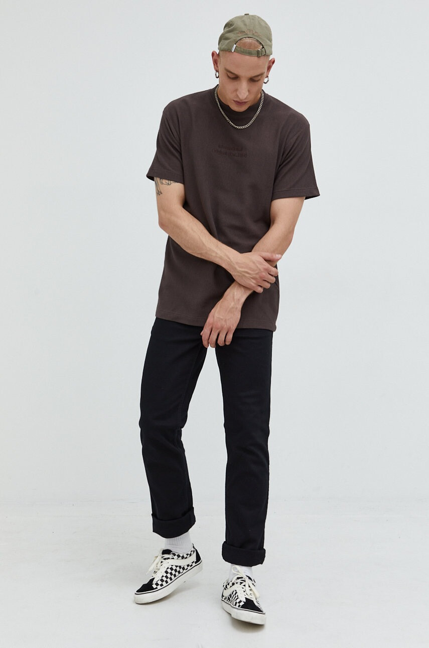 Jack & Jones Памучна тениска Jorriverside - Pepit.bg