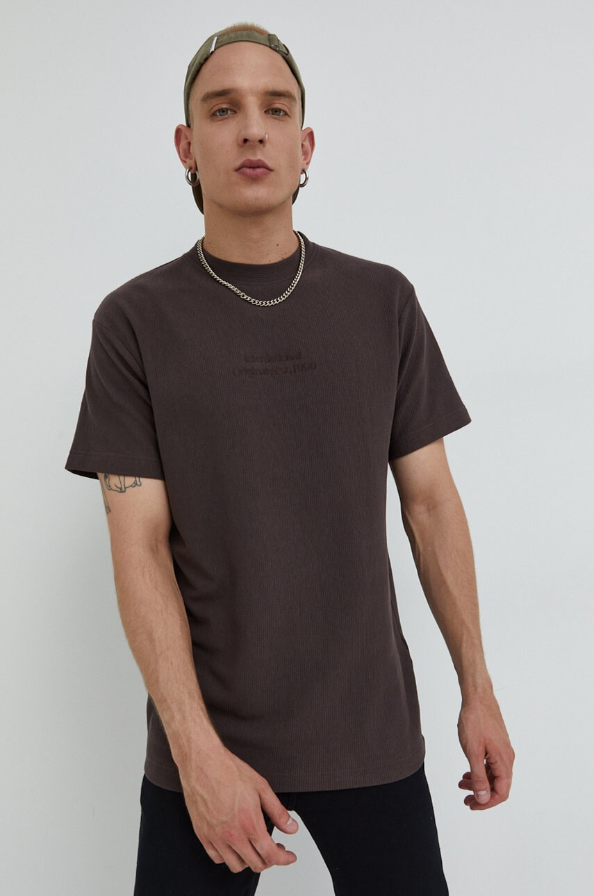 Jack & Jones Памучна тениска Jorriverside - Pepit.bg