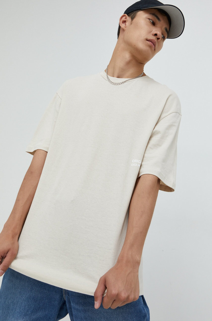 Jack & Jones Памучна тениска Jortypeback - Pepit.bg