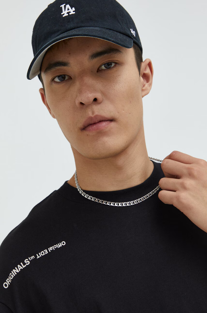 Jack & Jones Памучна тениска Jortypeback - Pepit.bg