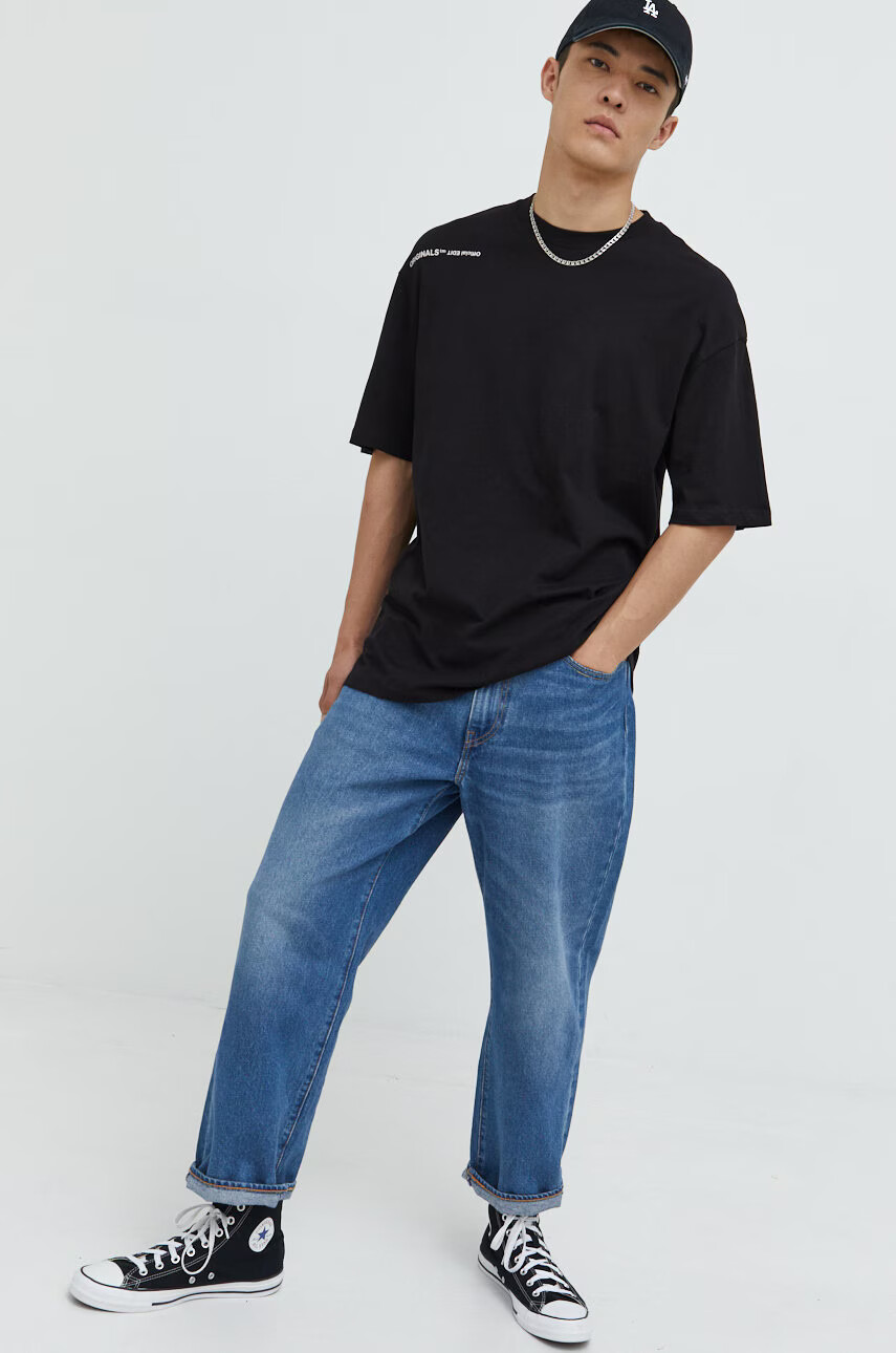 Jack & Jones Памучна тениска Jortypeback - Pepit.bg