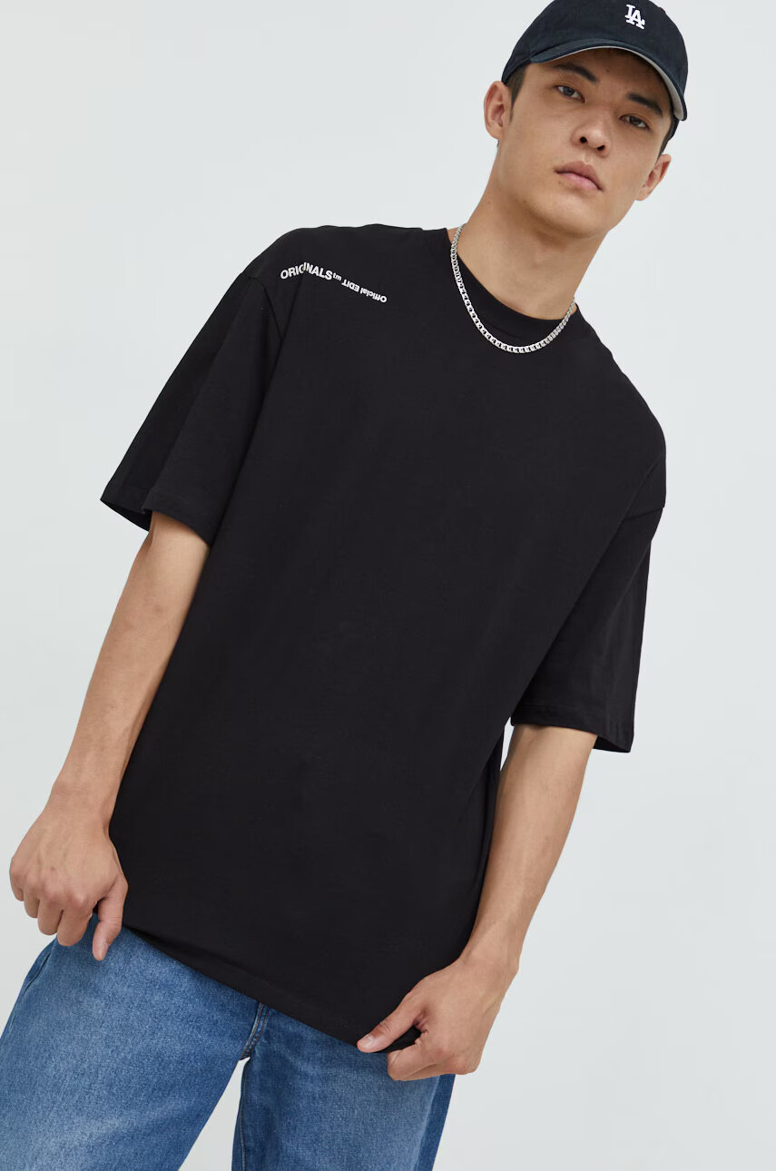 Jack & Jones Памучна тениска Jortypeback - Pepit.bg