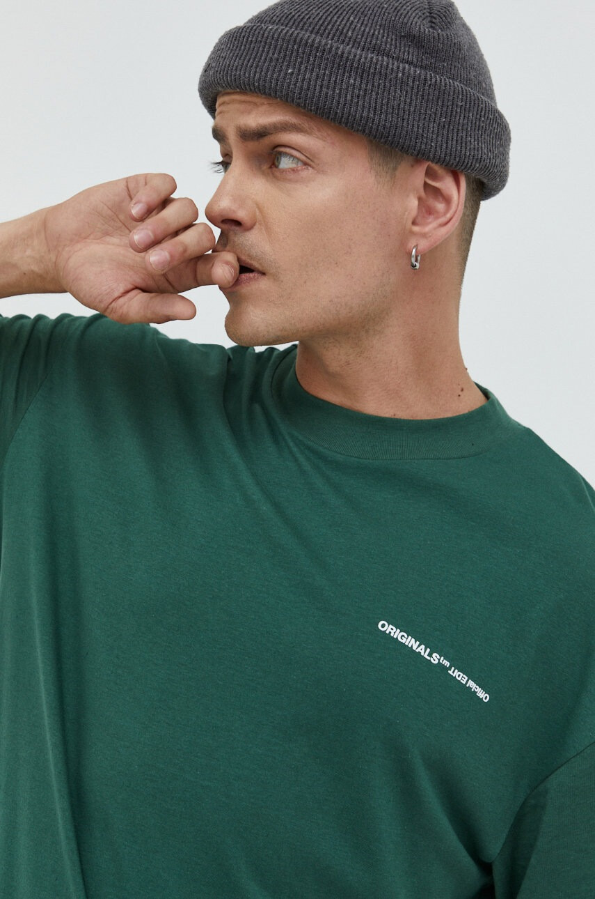 Jack & Jones Памучна тениска Jortypechest - Pepit.bg