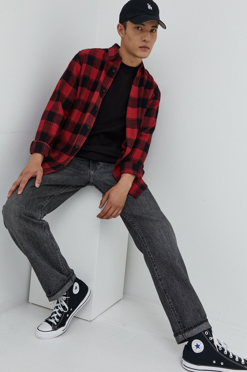 Jack & Jones Памучна тениска Jortypechest - Pepit.bg