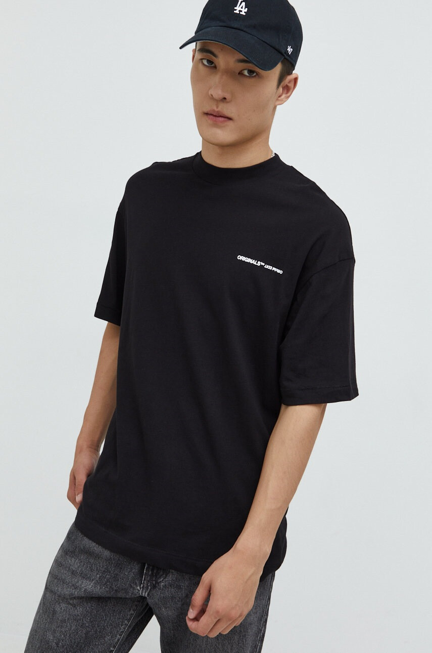 Jack & Jones Памучна тениска Jortypechest - Pepit.bg