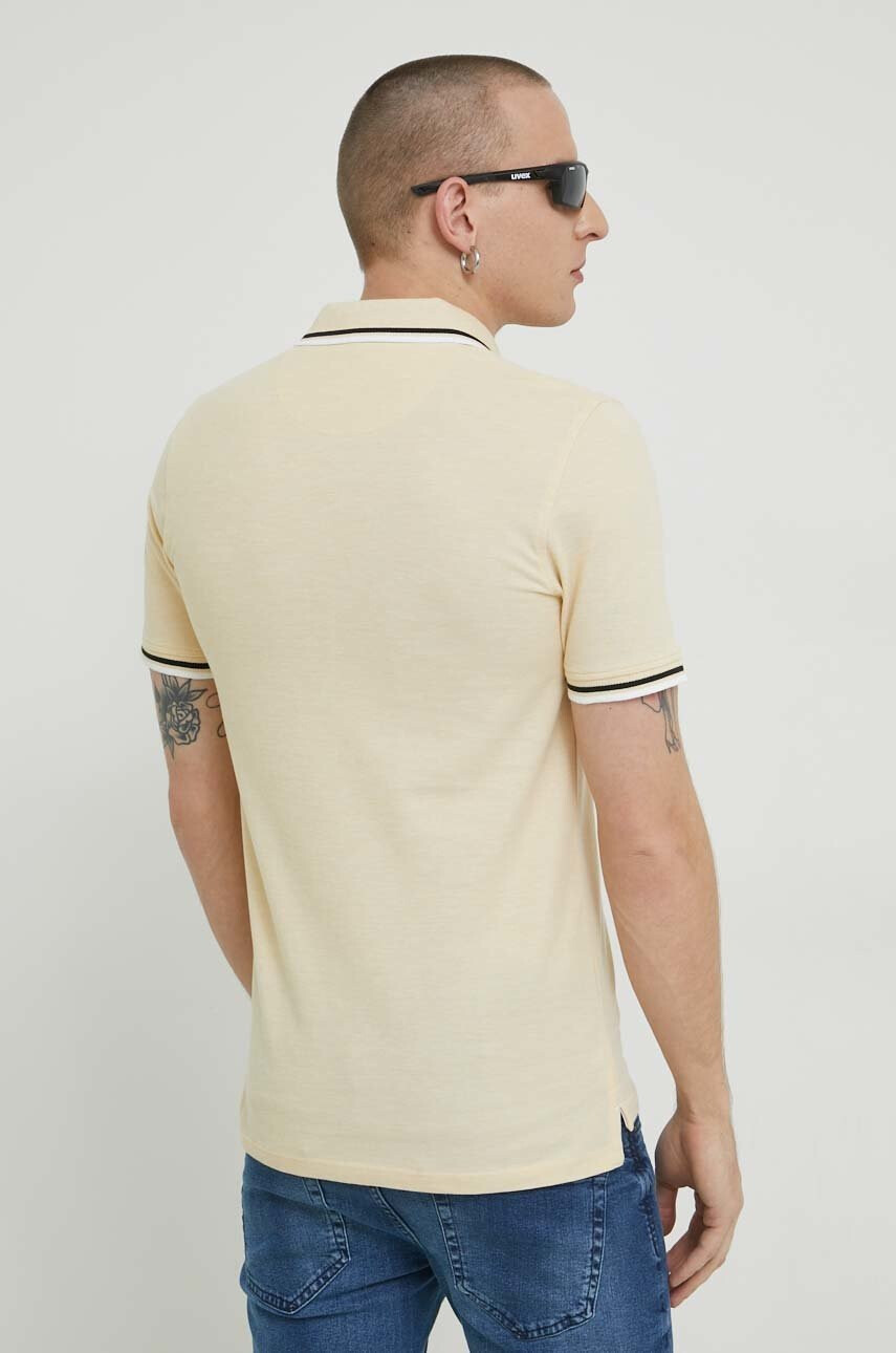 Jack & Jones Памучна тениска с яка JJEPAULOS - Pepit.bg