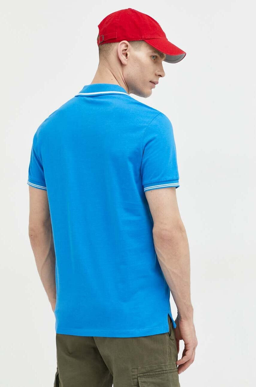 Jack & Jones Памучна тениска с яка JJESTAR - Pepit.bg