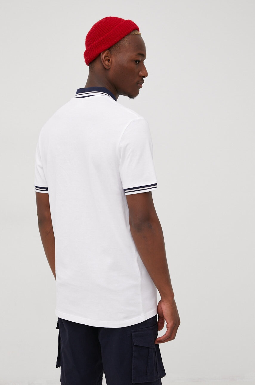 Jack & Jones Памучна тениска с яка - Pepit.bg