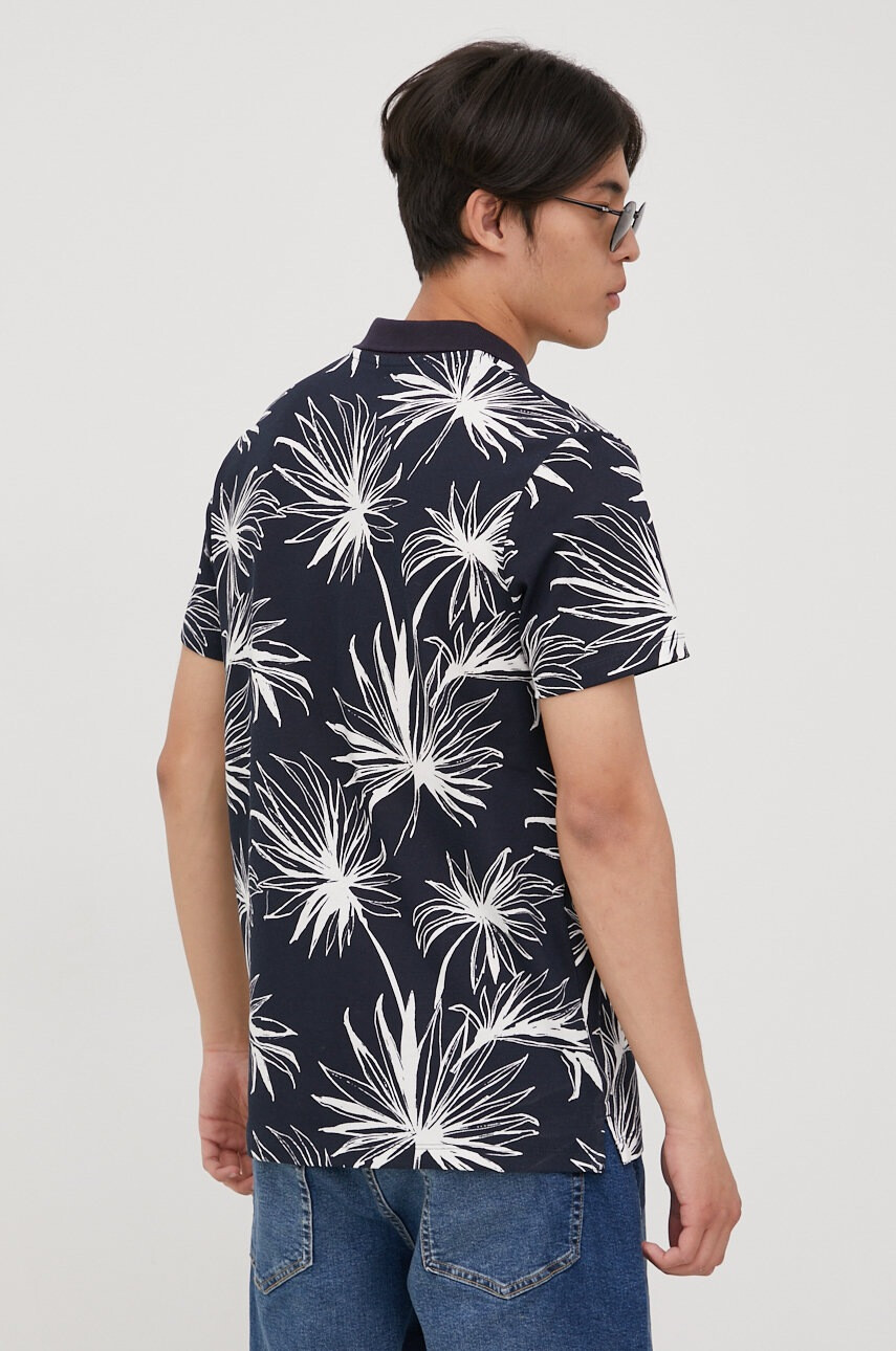 Jack & Jones Памучна тениска с яка - Pepit.bg