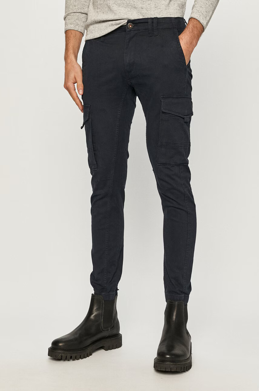 Jack & Jones Панталон мъжки в тъмносиньо - Pepit.bg