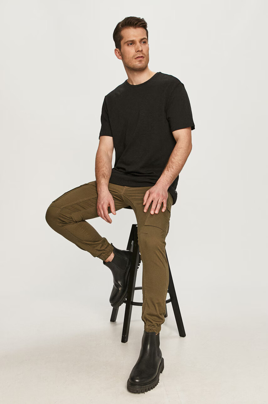 Jack & Jones Панталон мъжки в зелено - Pepit.bg