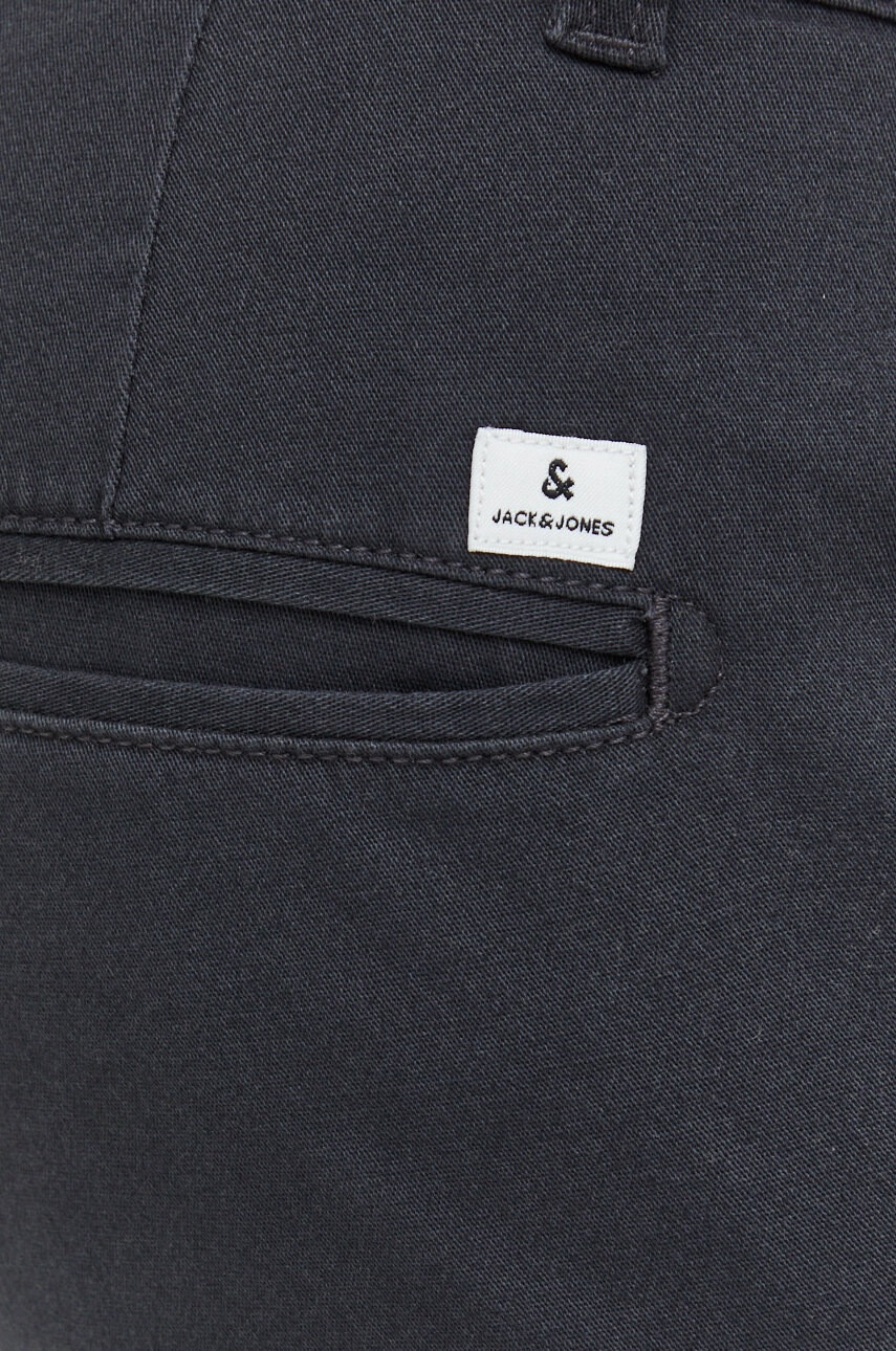 Jack & Jones Панталони в зелено с кройка тип карго - Pepit.bg