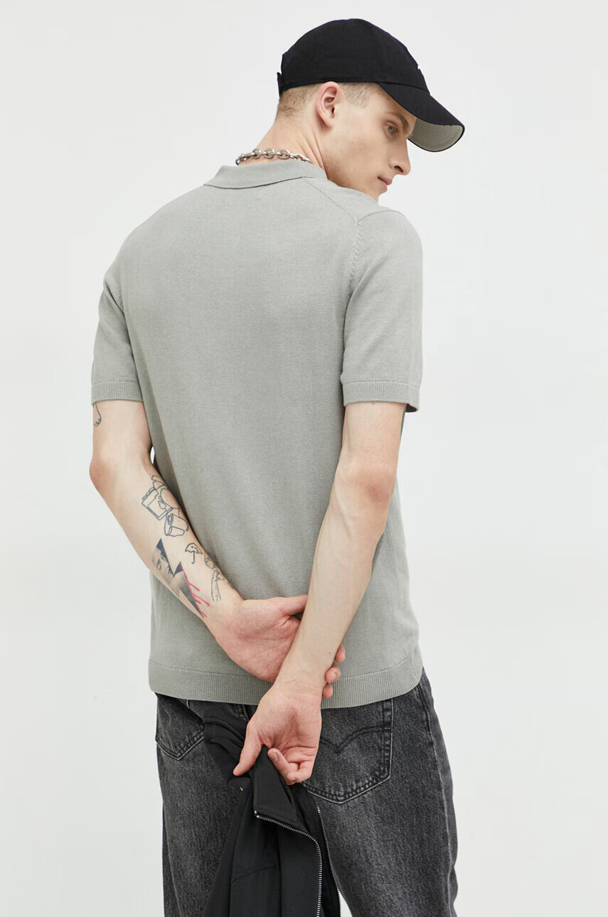 Jack & Jones Пуловер JJEEMIL мъжки в зелено - Pepit.bg