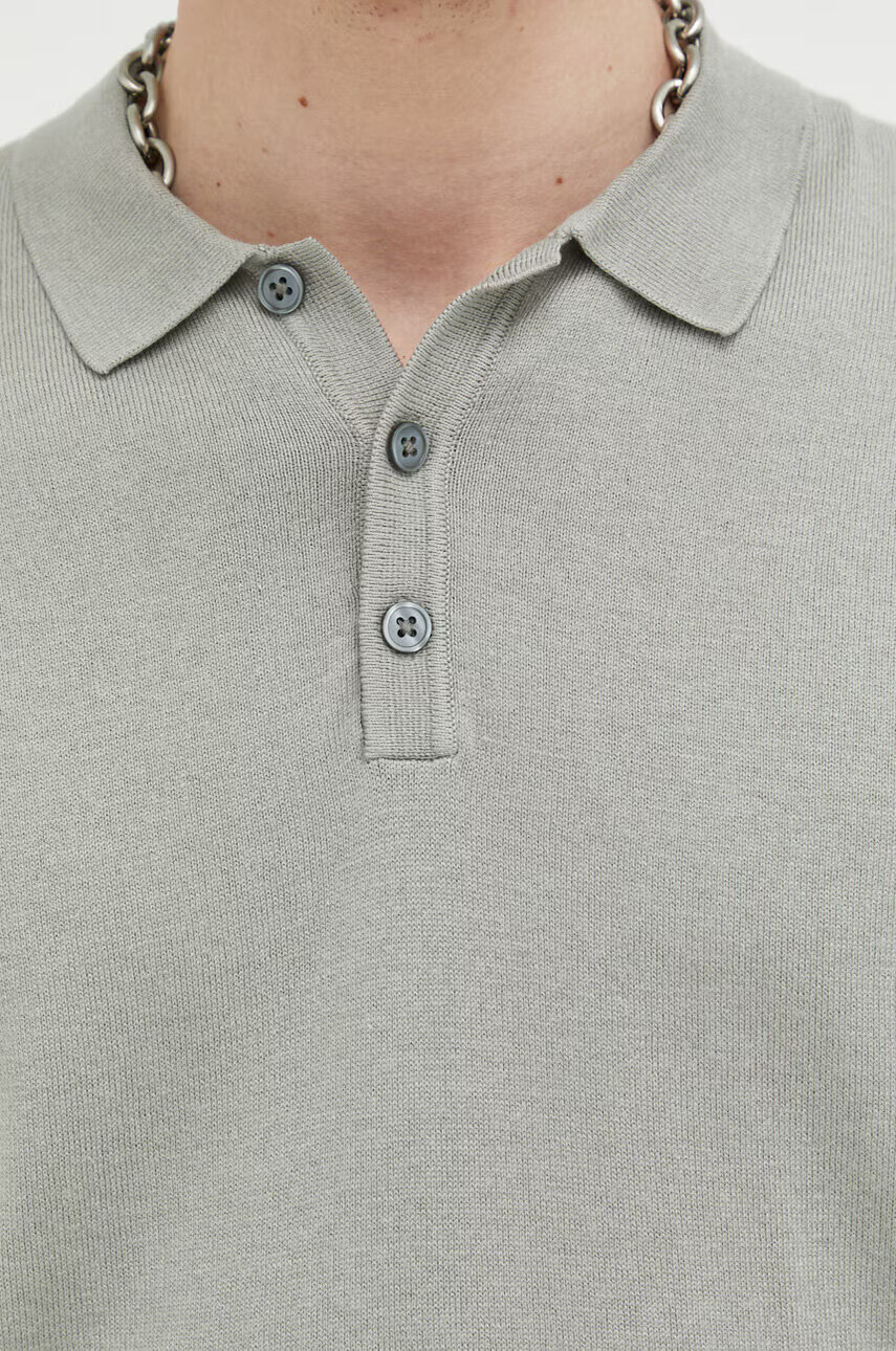 Jack & Jones Пуловер JJEEMIL мъжки в зелено - Pepit.bg