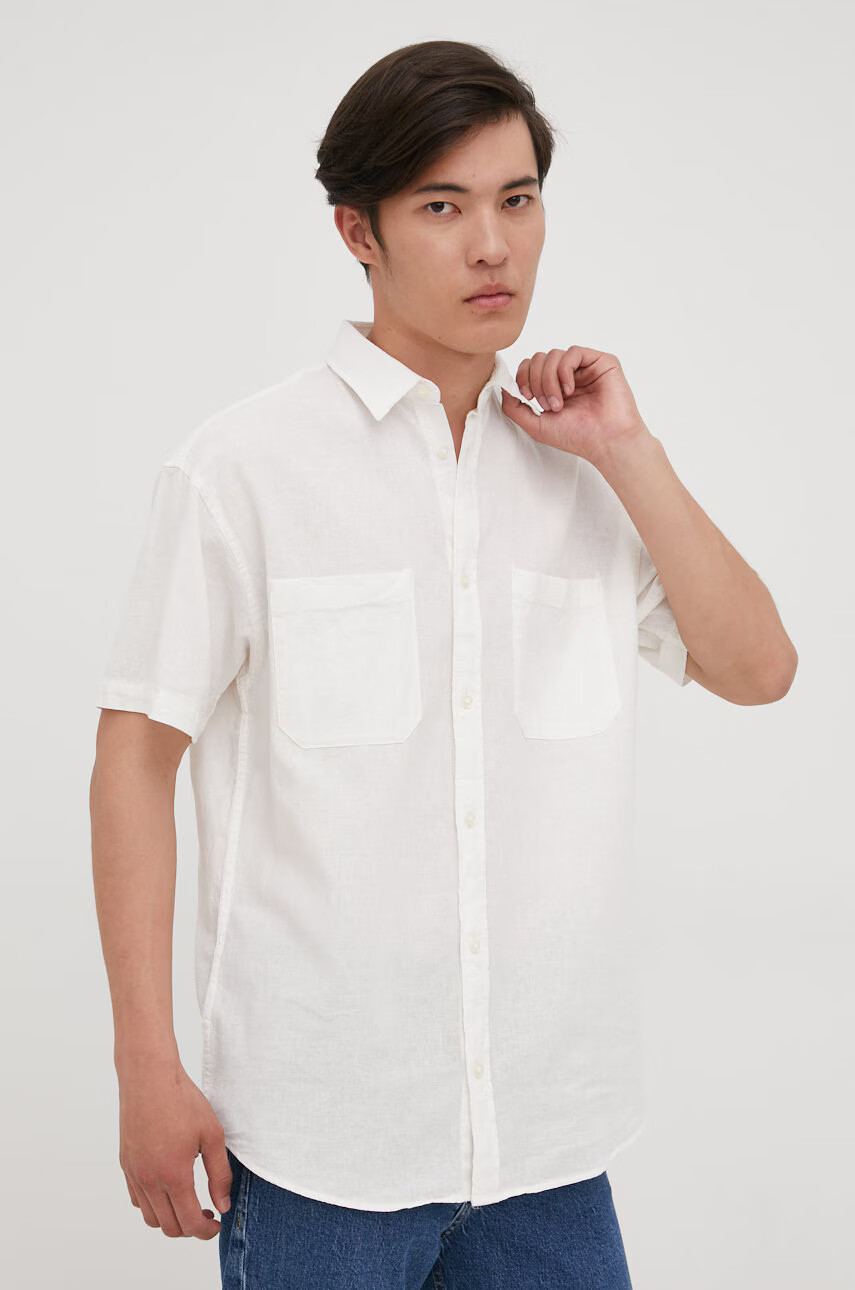 Jack & Jones Риза с лен - Pepit.bg