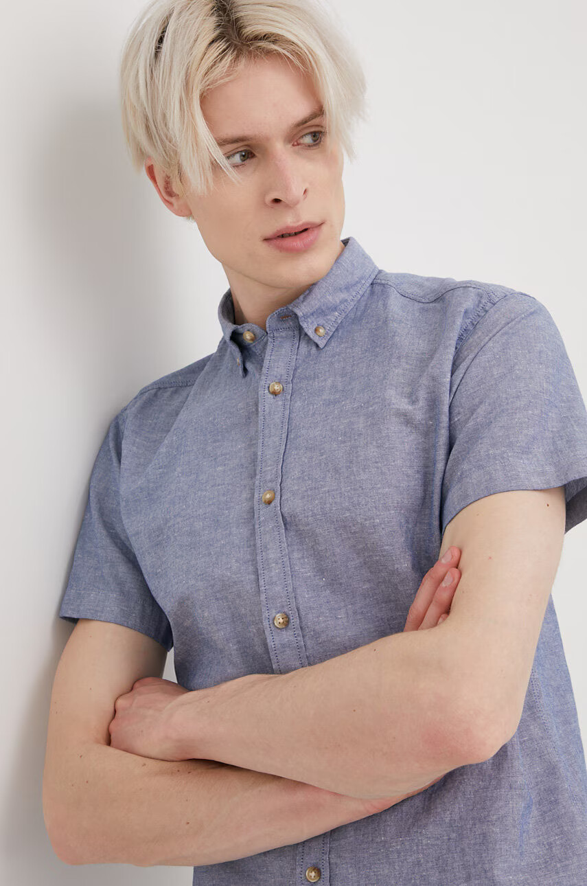 Jack & Jones Риза с лен - Pepit.bg