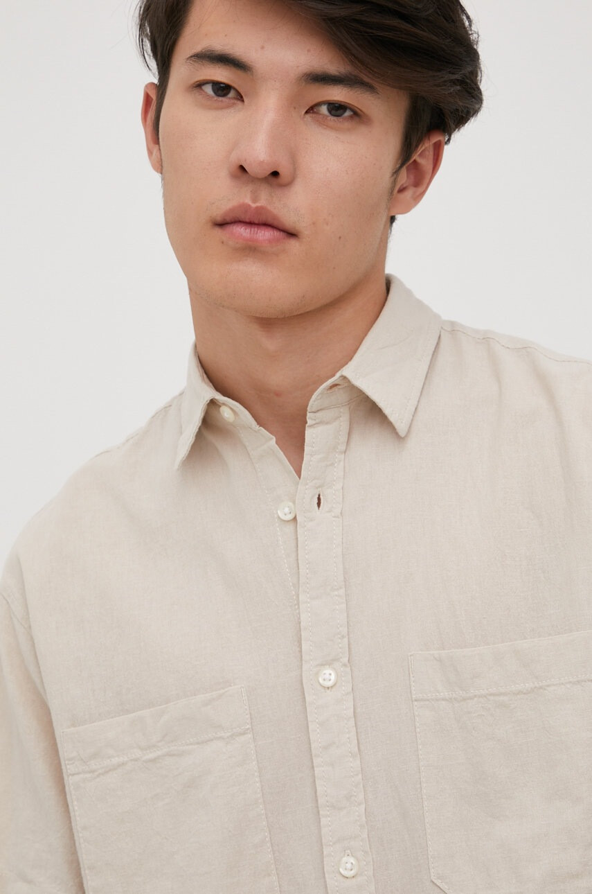 Jack & Jones Риза с лен - Pepit.bg