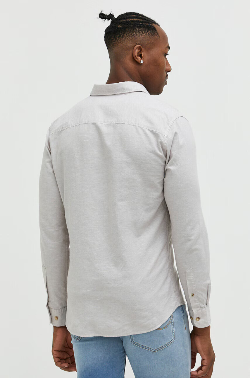 Jack & Jones Риза с лен JJESUMMER - Pepit.bg