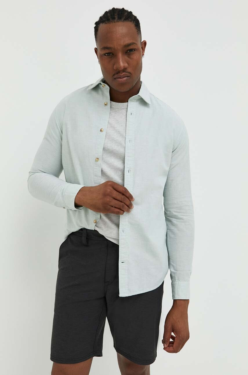 Jack & Jones Риза с лен JJESUMMER - Pepit.bg