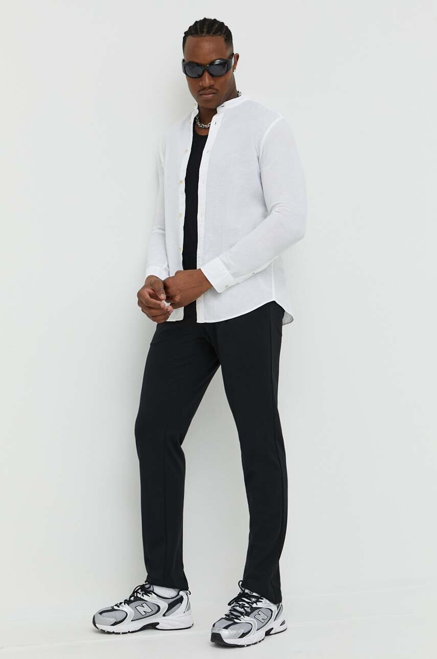 Jack & Jones Риза с лен JJESUMMER - Pepit.bg