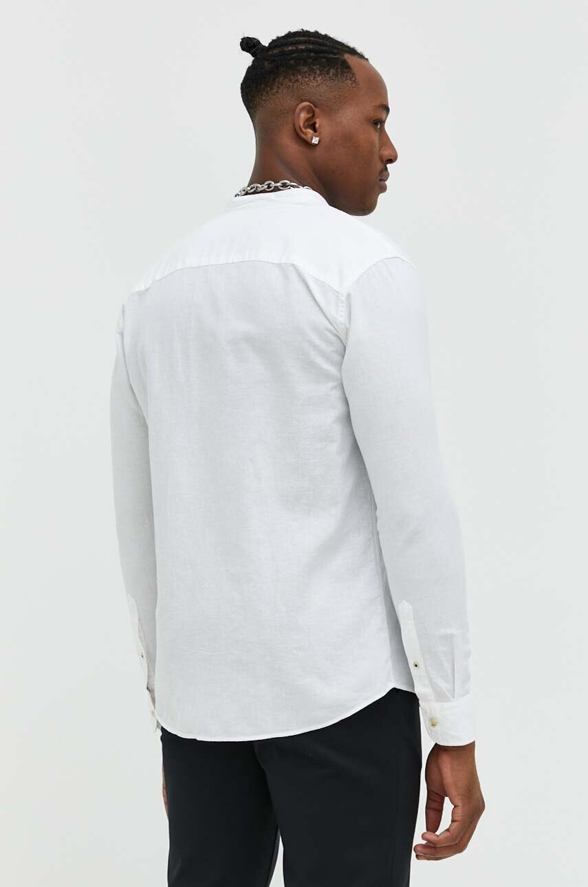 Jack & Jones Риза с лен JJESUMMER - Pepit.bg
