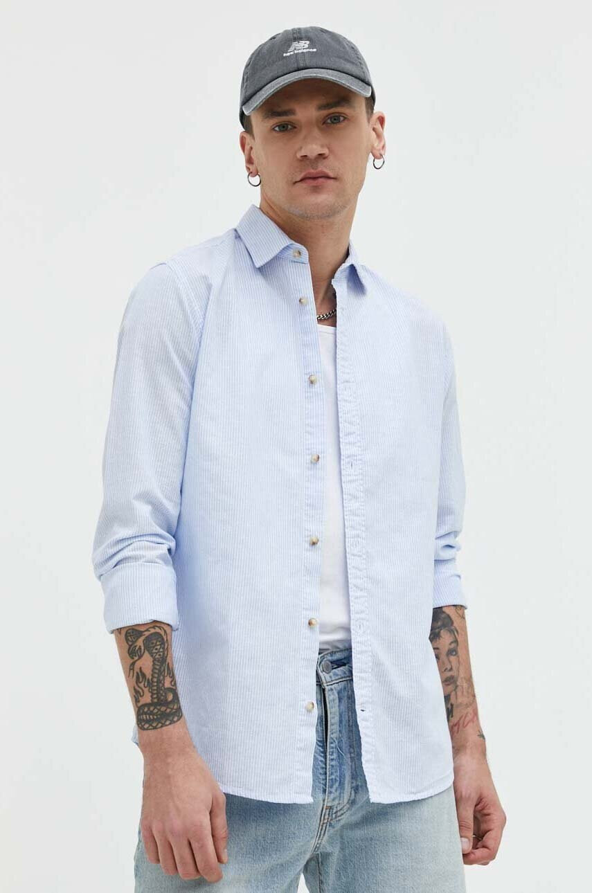 Jack & Jones Риза с лен JJESUMMER - Pepit.bg