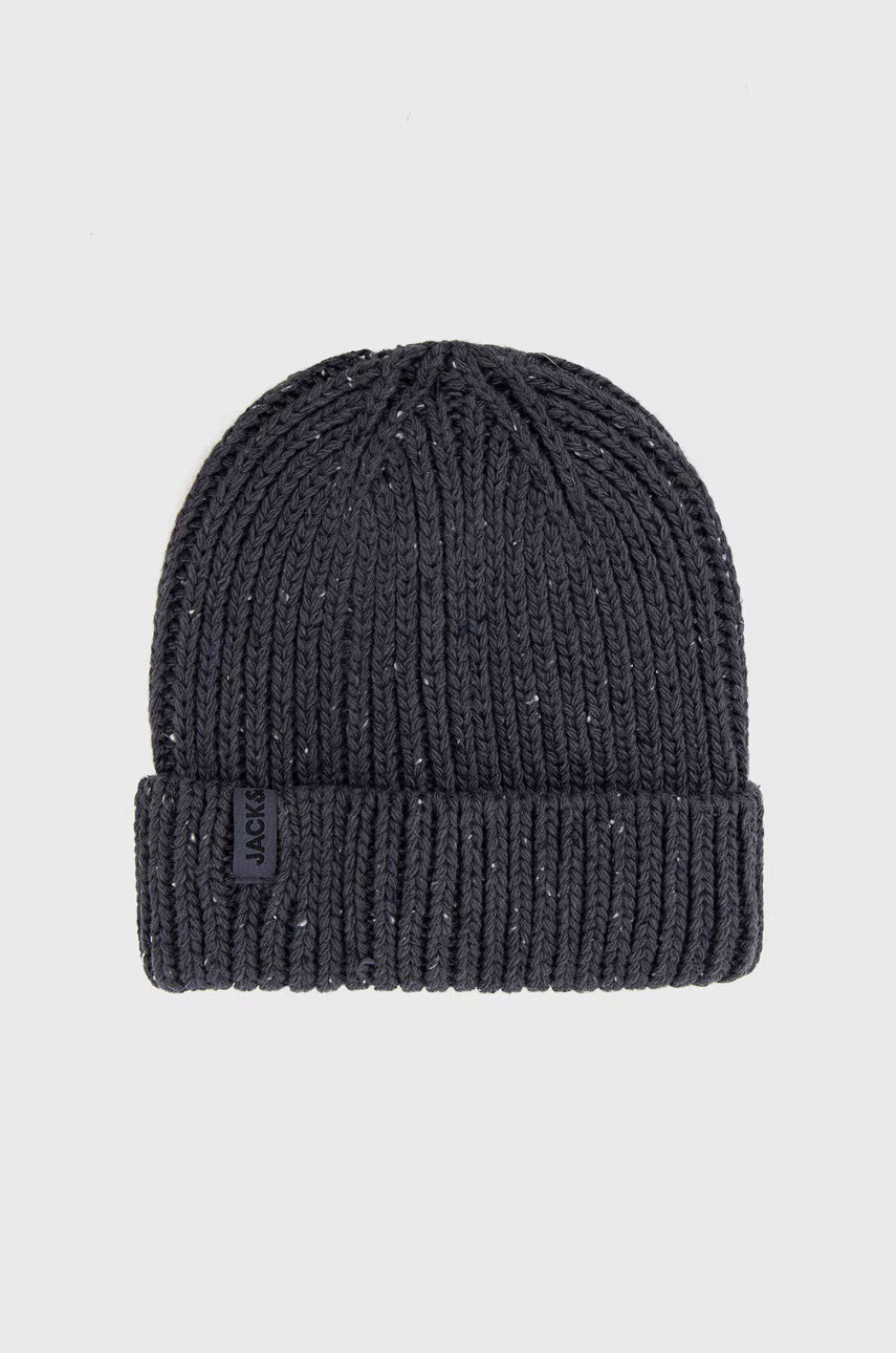 Jack & Jones Шапка в тъмносиньо - Pepit.bg