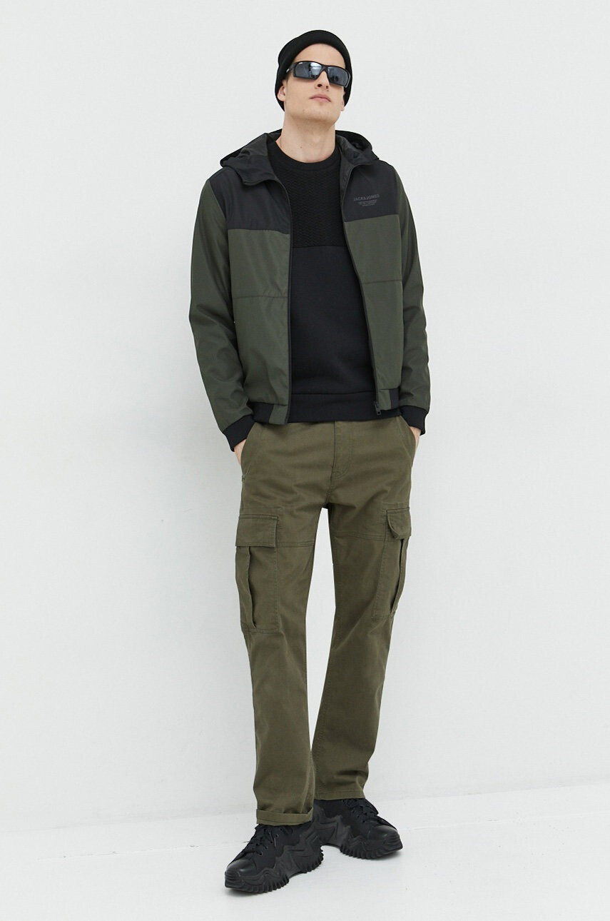Jack & Jones Суичър JCOSTAPLE QUILT SWEAT CREW NECK - Pepit.bg