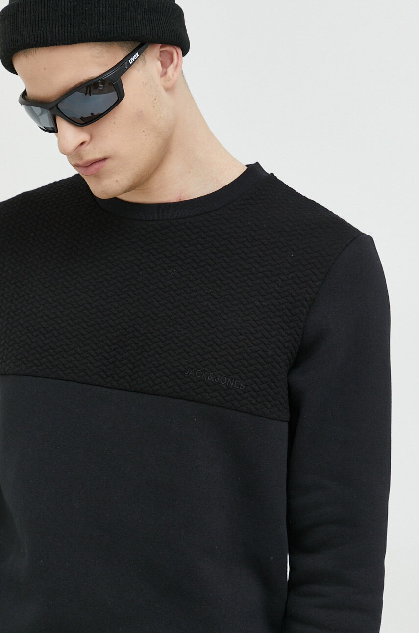 Jack & Jones Суичър JCOSTAPLE QUILT SWEAT CREW NECK - Pepit.bg