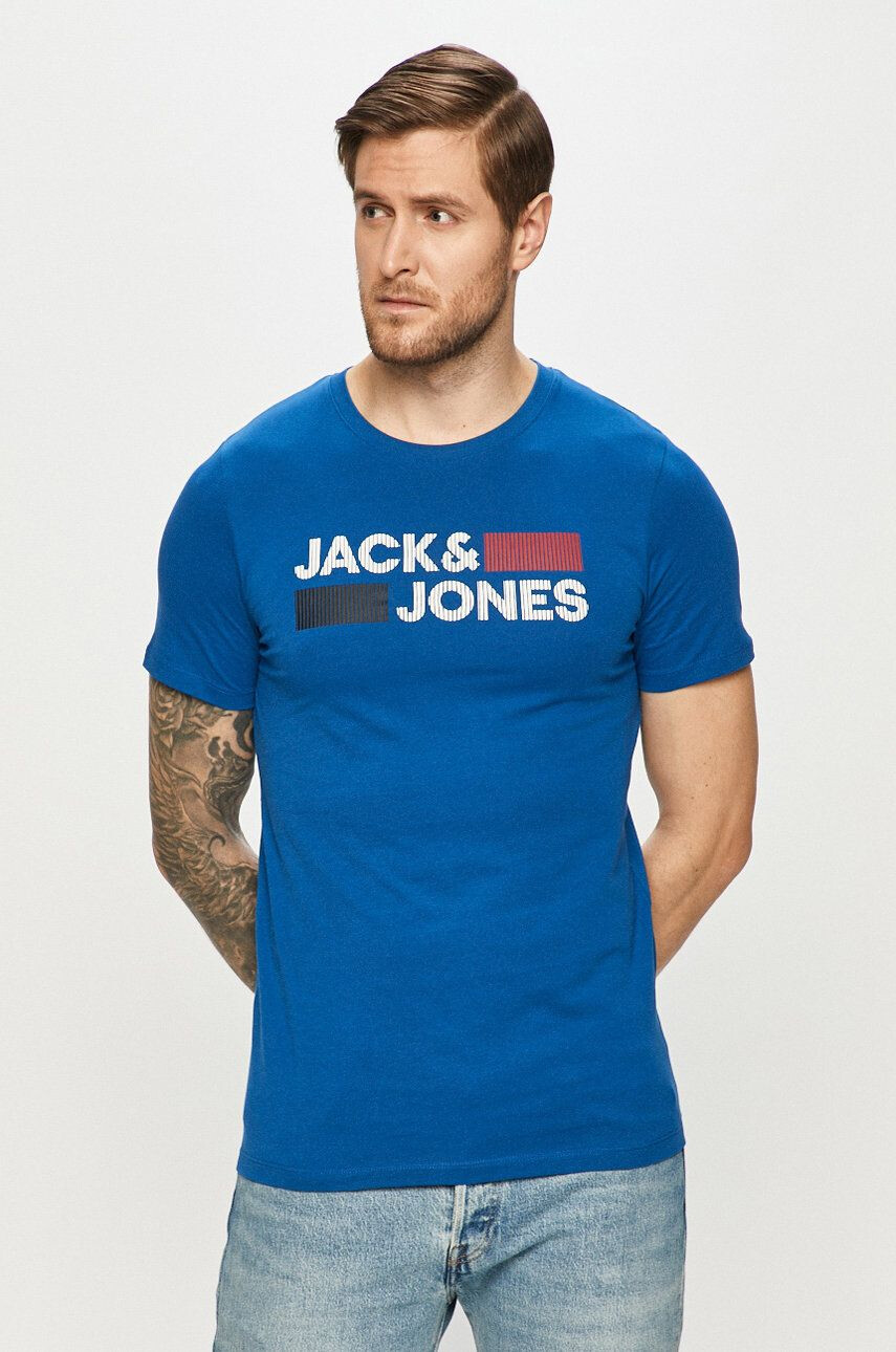 Jack & Jones Памучна тениска - Pepit.bg