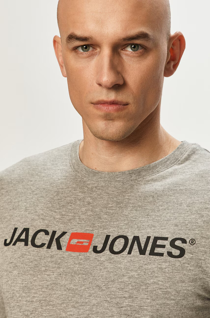 Jack & Jones Тениска в сиво - Pepit.bg