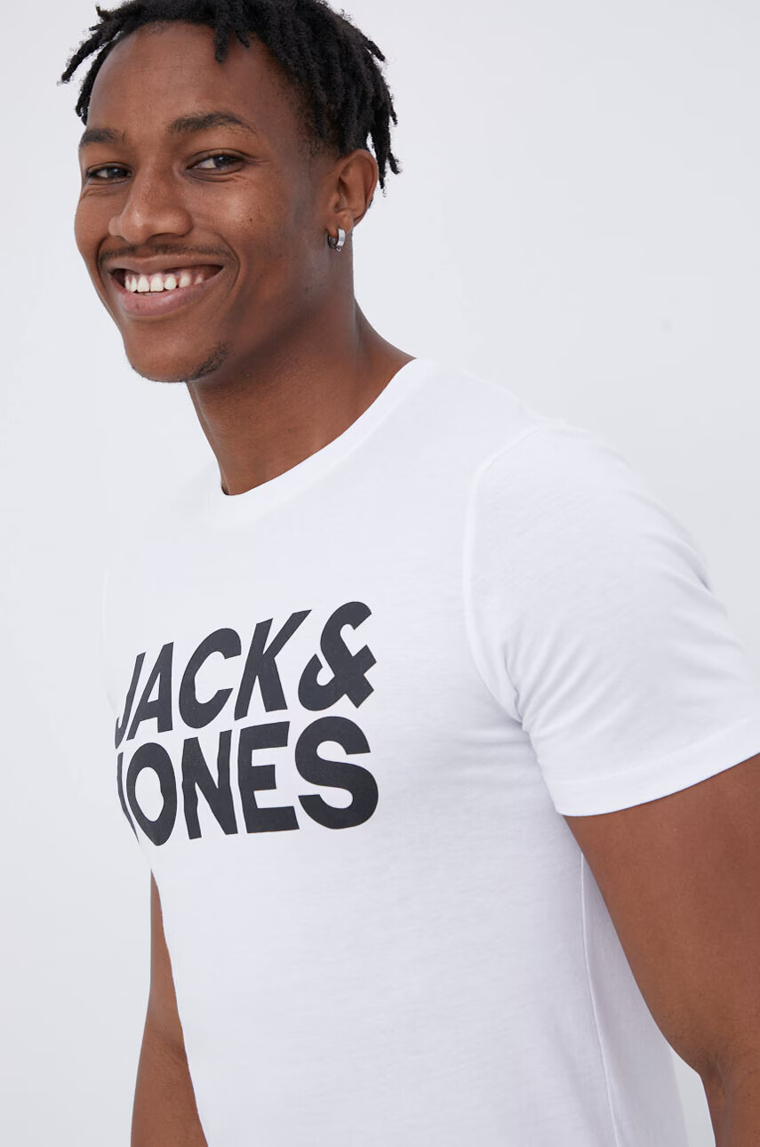 Jack & Jones Памучна тениска - Pepit.bg