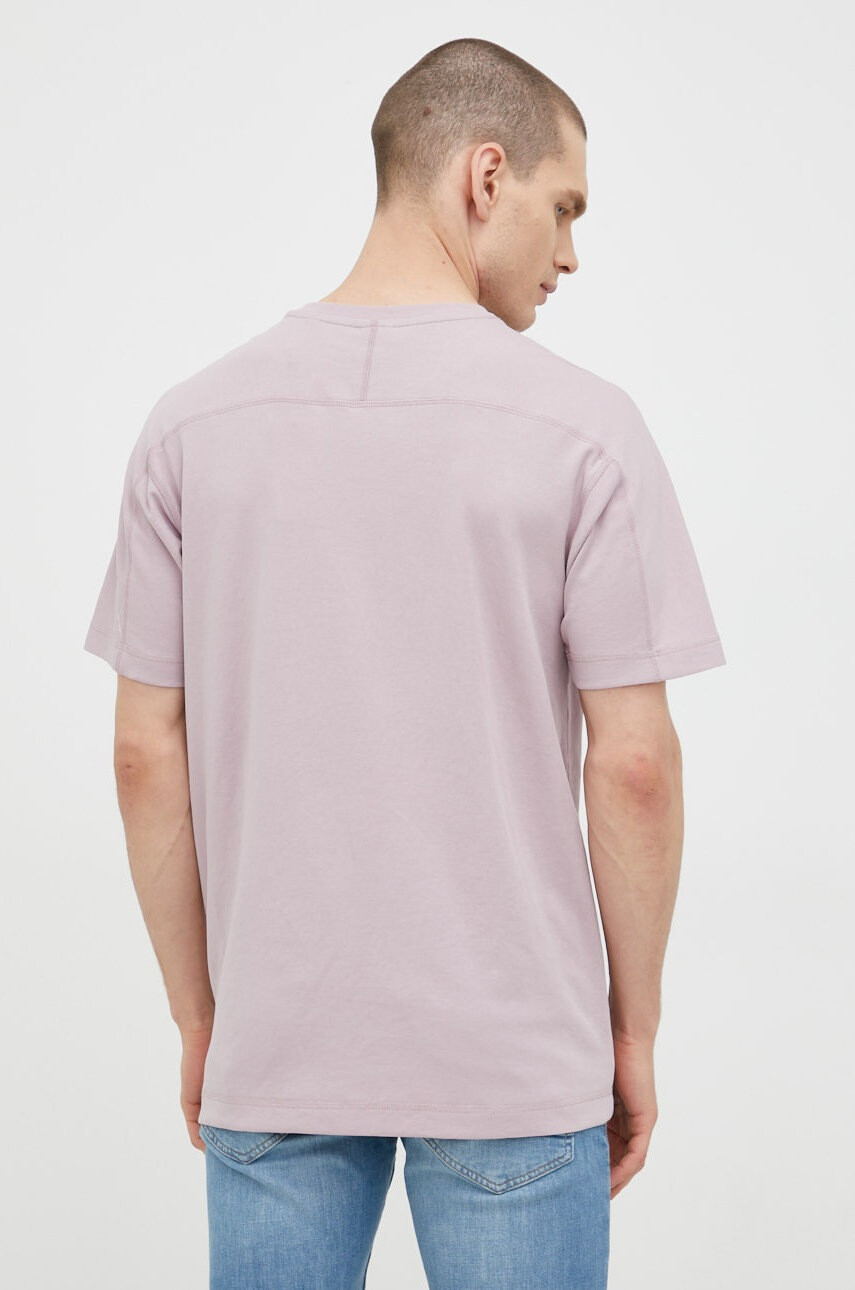 Jack & Jones Тениска в лилаво с принт - Pepit.bg