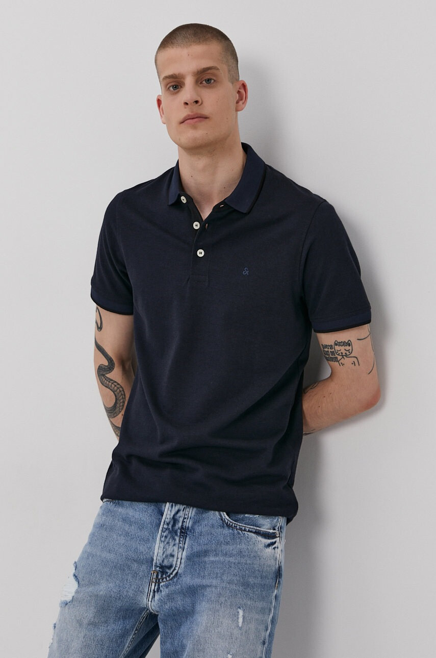 Jack & Jones Тениска с яка - Pepit.bg