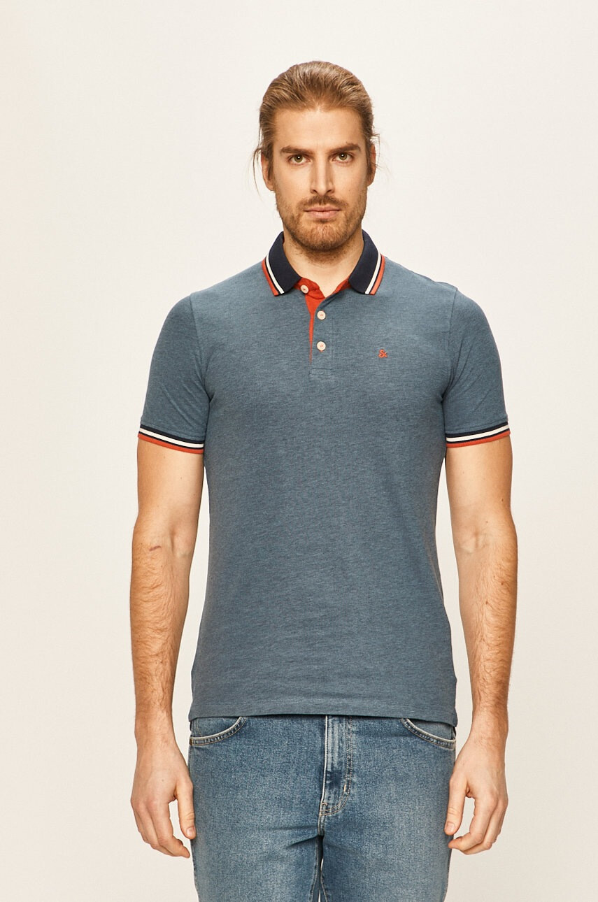 Jack & Jones Тениска с яка - Pepit.bg