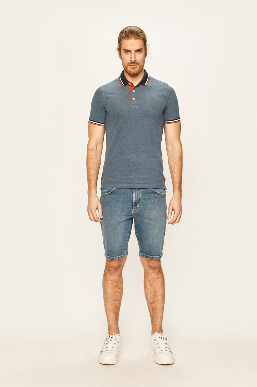 Jack & Jones Тениска с яка - Pepit.bg