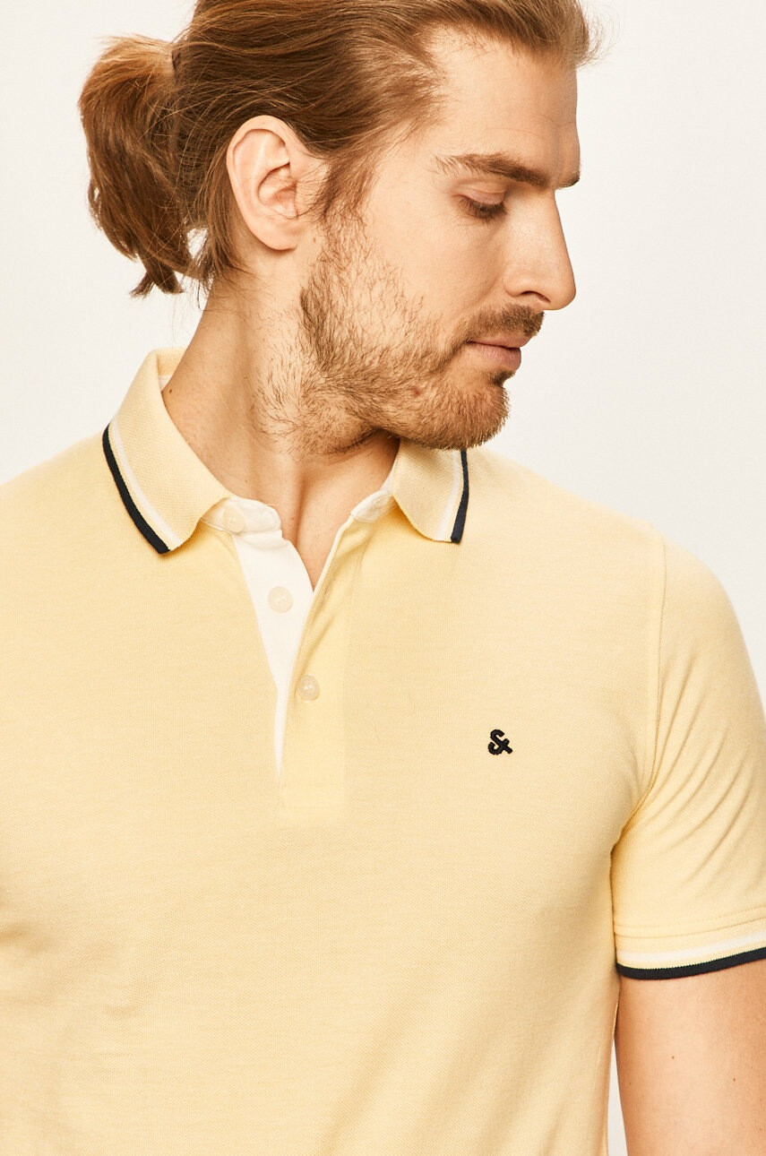 Jack & Jones Тениска с яка - Pepit.bg