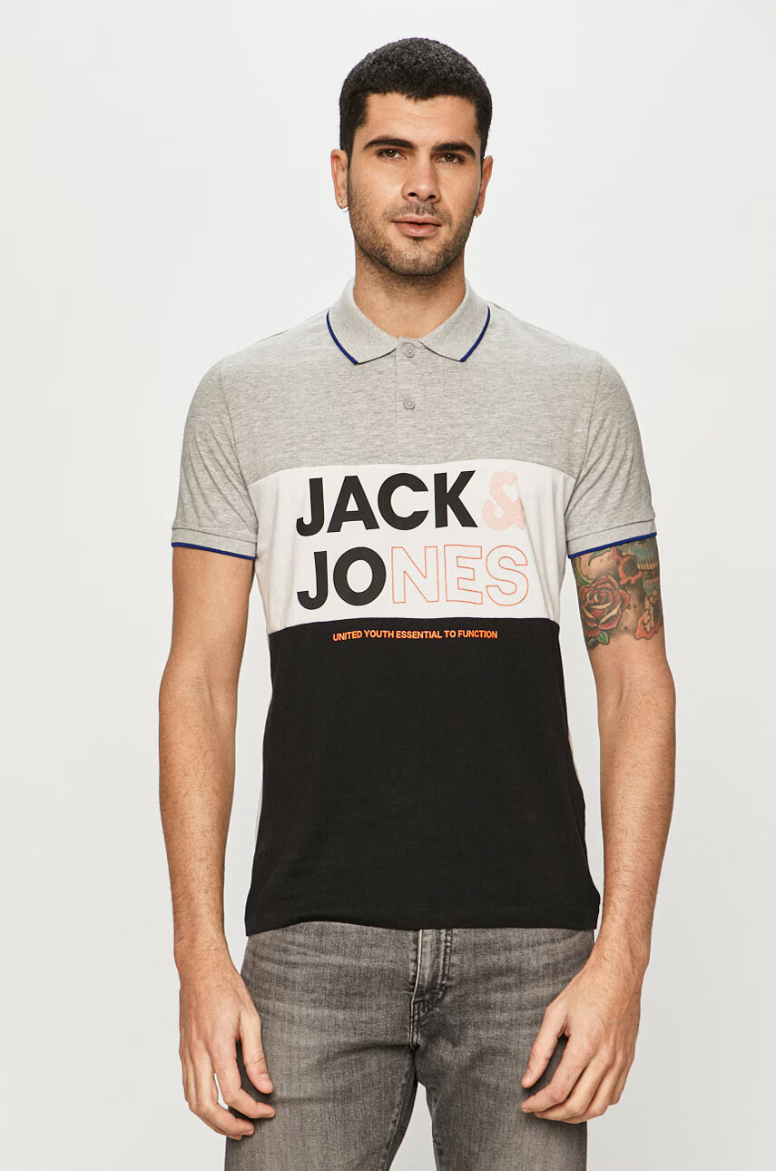 Jack & Jones Тениска с яка - Pepit.bg