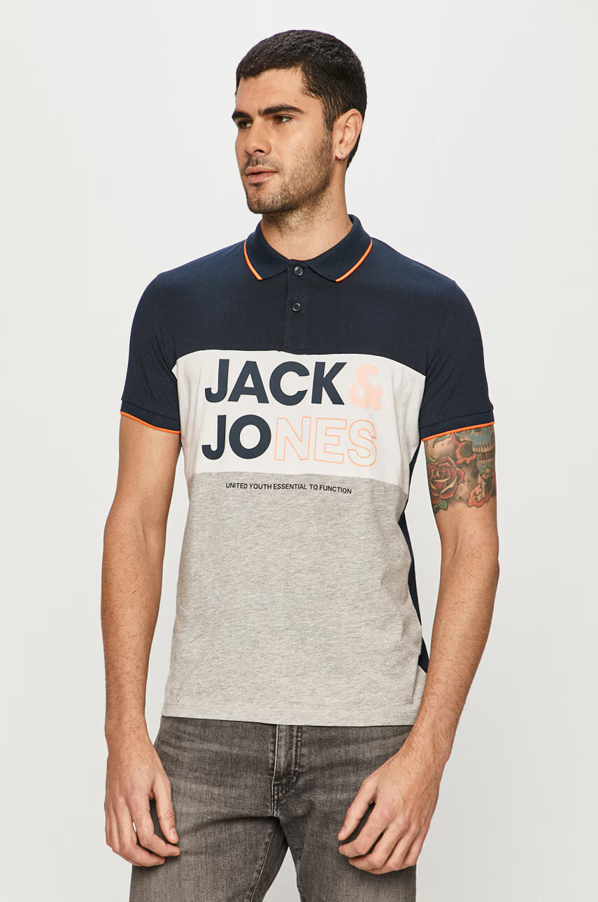 Jack & Jones Тениска с яка - Pepit.bg