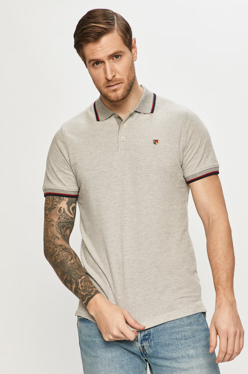 Jack & Jones Тениска с яка - Pepit.bg