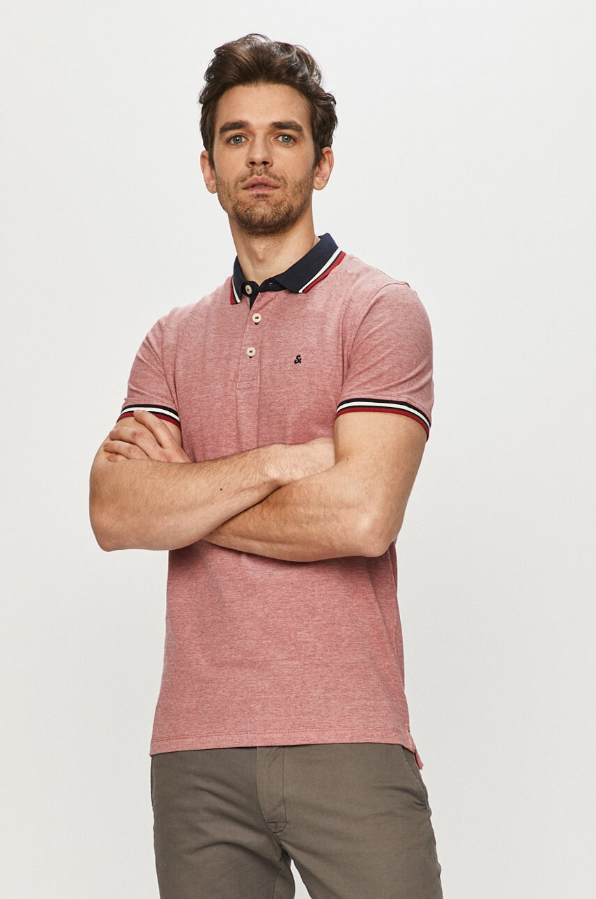 Jack & Jones Тениска с яка - Pepit.bg