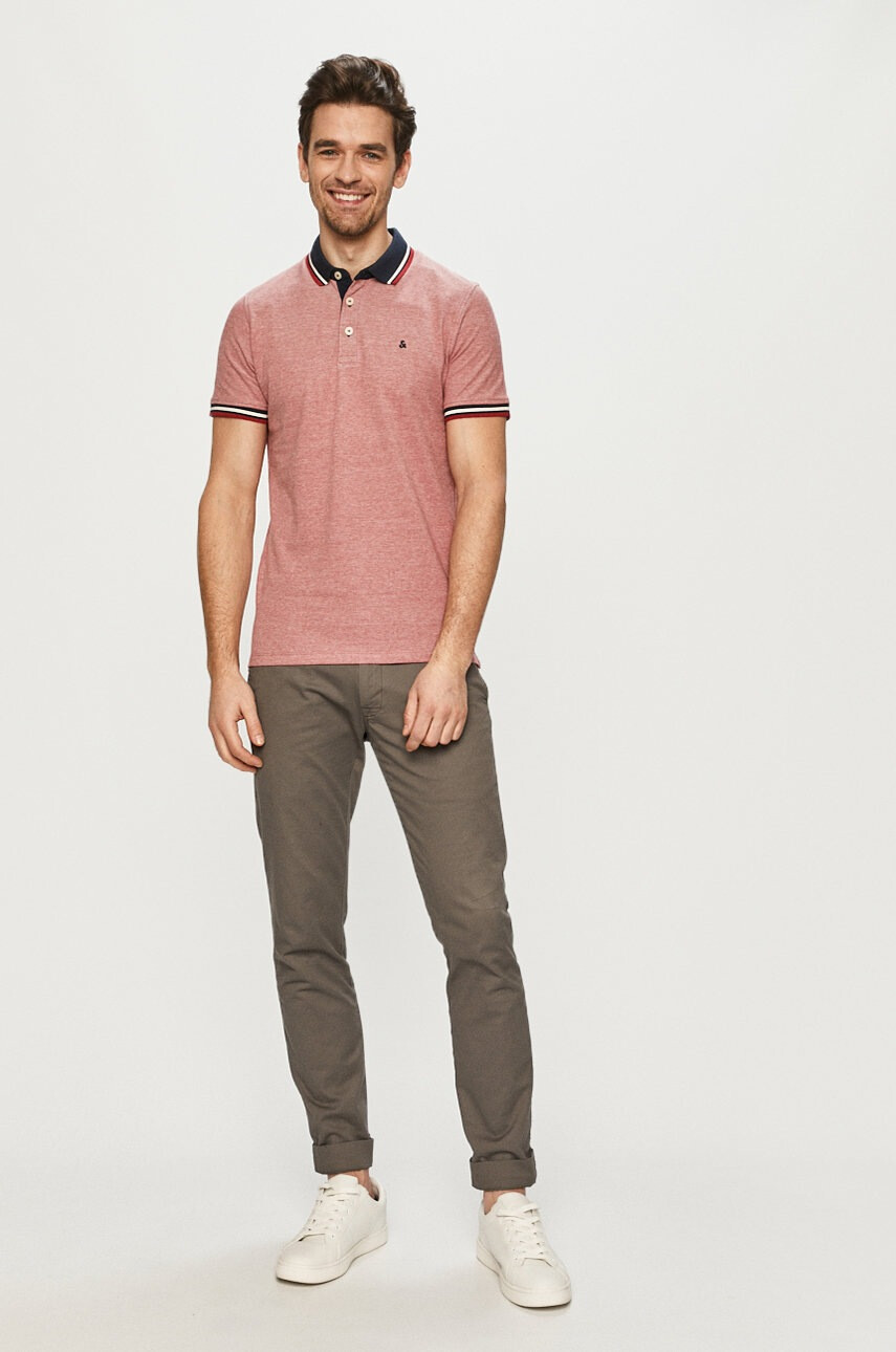 Jack & Jones Тениска с яка - Pepit.bg