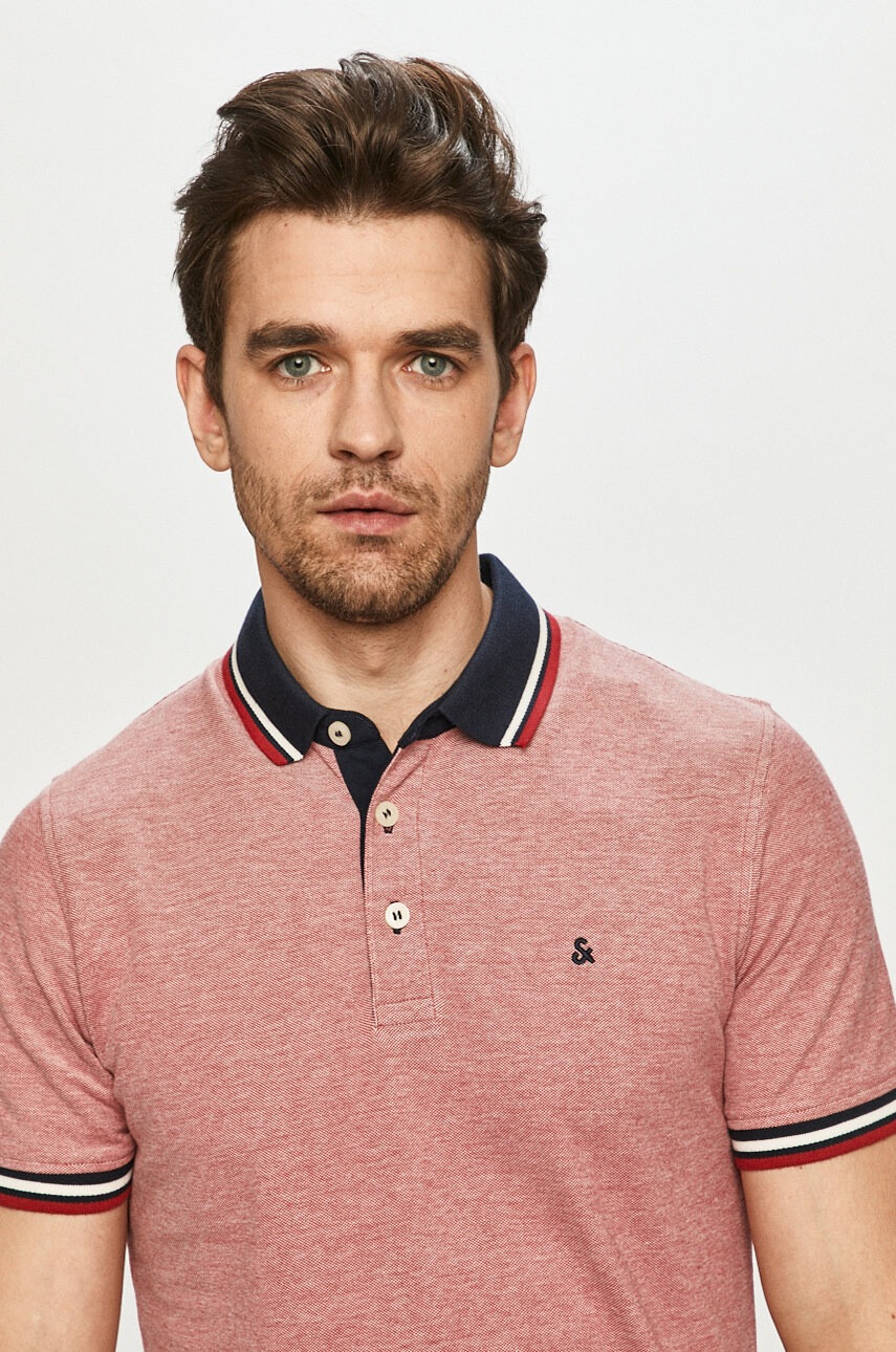Jack & Jones Тениска с яка - Pepit.bg