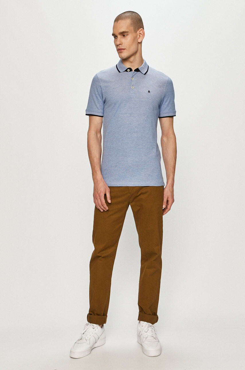 Jack & Jones Тениска с яка - Pepit.bg