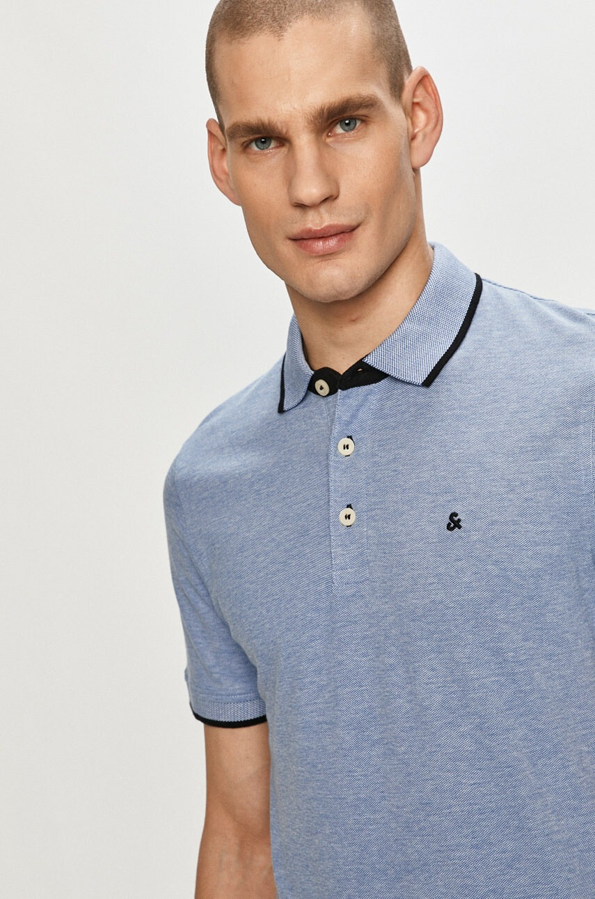Jack & Jones Тениска с яка - Pepit.bg