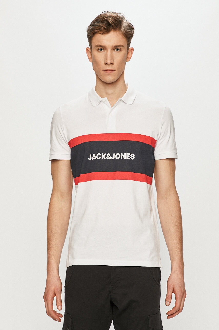 Jack & Jones Тениска с яка - Pepit.bg