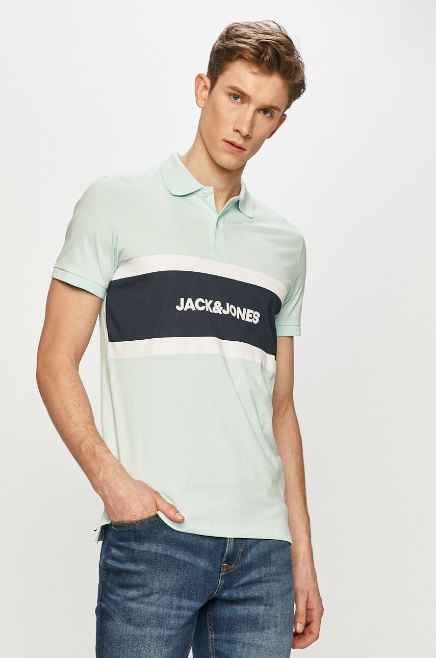 Jack & Jones Тениска с яка - Pepit.bg