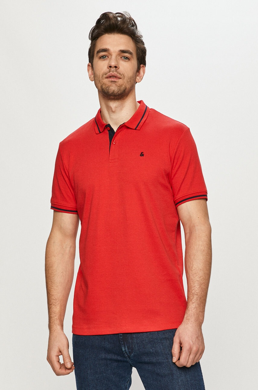Jack & Jones Тениска с яка - Pepit.bg